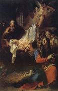 Giovanni Battista Tiepolo Pilgrims son painting